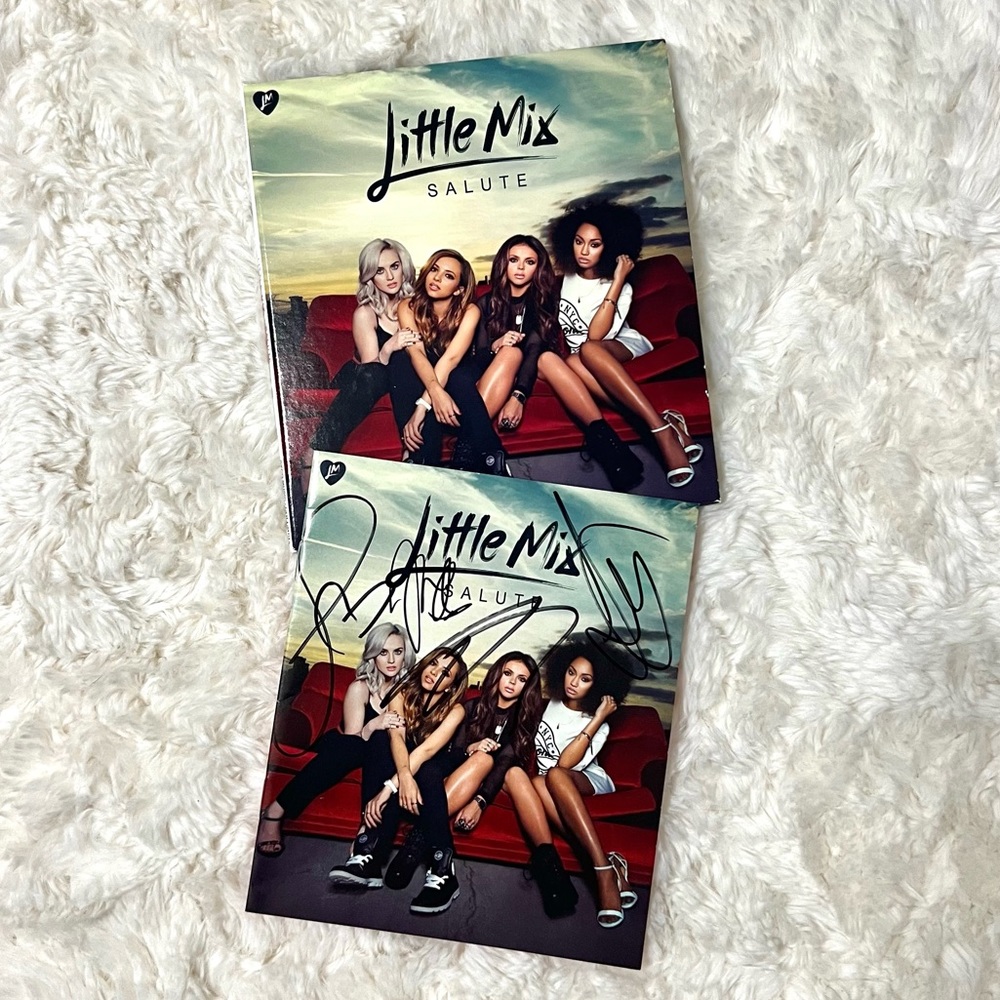 SIGNED Little Mix ‘Salute’ Booklet with CD
